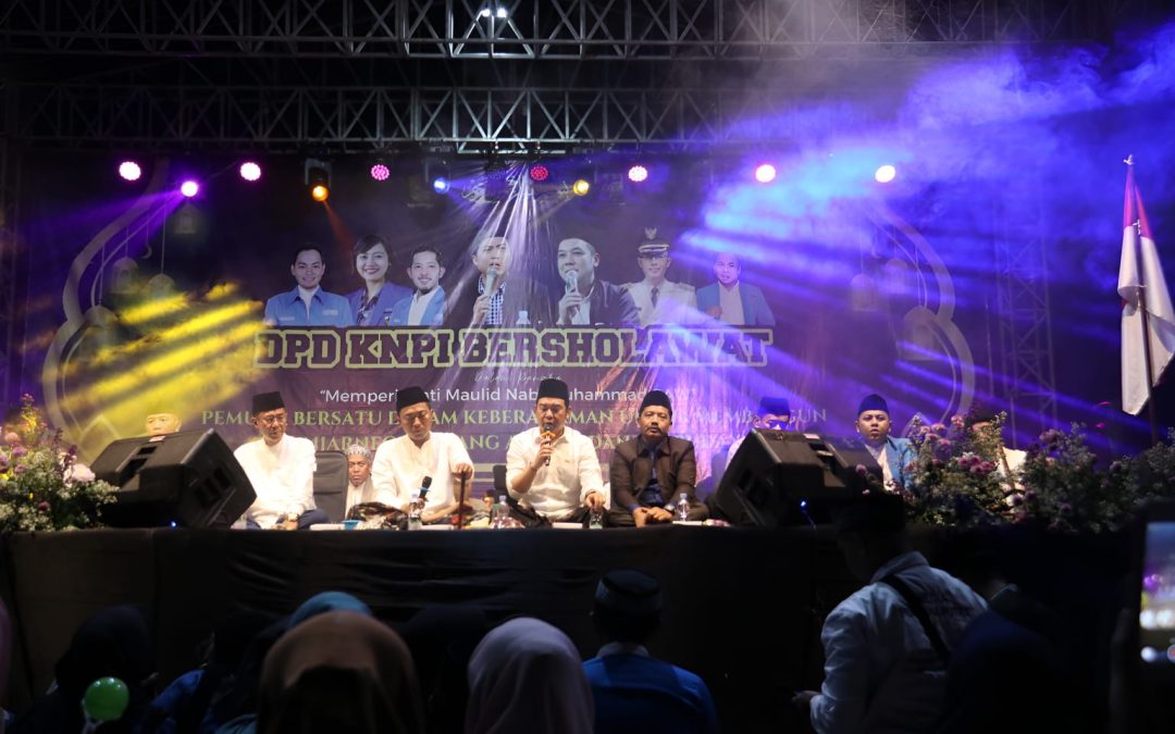 Hadiri KNPI Bersolawat, Masrofi Himbau Masyarakat Wujudkan Pilkada Damai