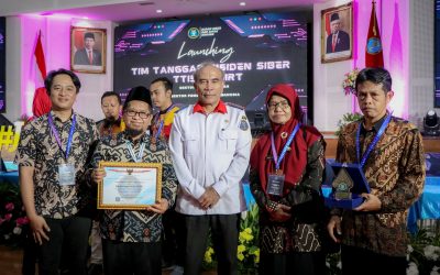 Perkuat Keamanan Ruang Siber, Pemkab Banjarnegara Ikuti Launching CISRT