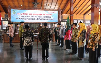 Lantik 15 Pejabat Baru, Pj Bupati Masrofi : â€œBukan Hal yang Sakral, Wajar dalam Organisasiâ€