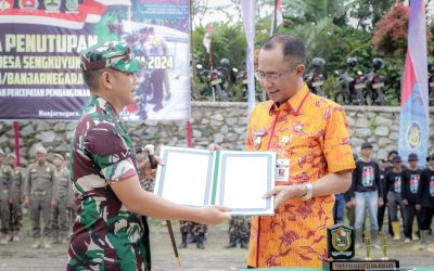 TMMD Sengkuyung Tahap IV Sukses Benahi Infrastruktur di Desa Prendengan Kecamatan Banjarmangu