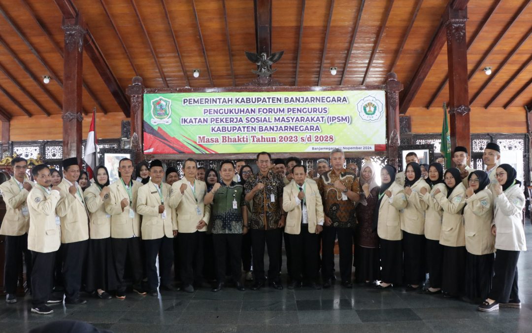 Pj Bupati Banjarnegara Kukuhkan Pengurus IPSM Periode 2023-2028