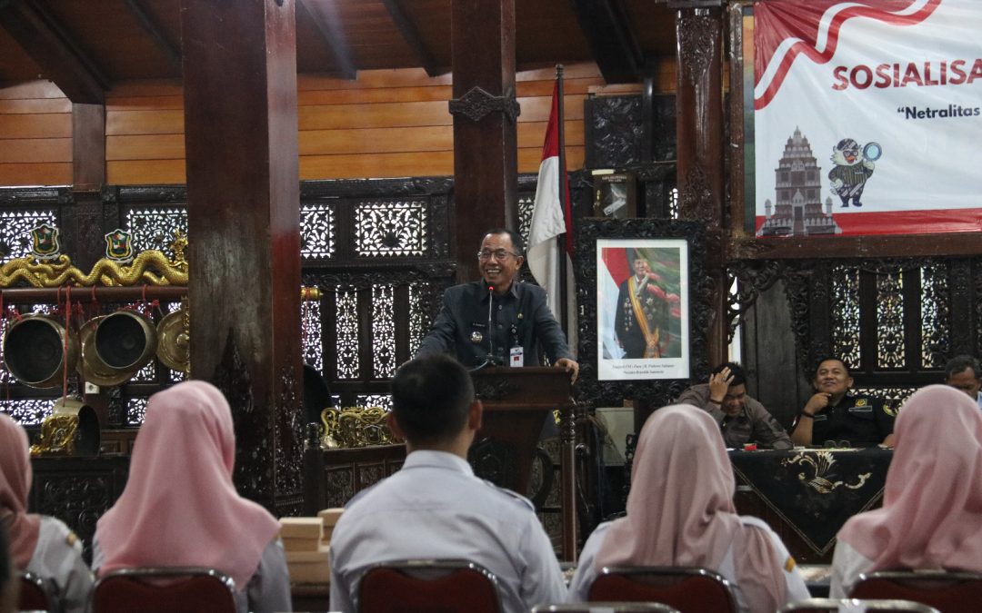 Jelang Pilkada, Pj. Bupati Ingatkan Netralitas ASN dan Kepala Desa