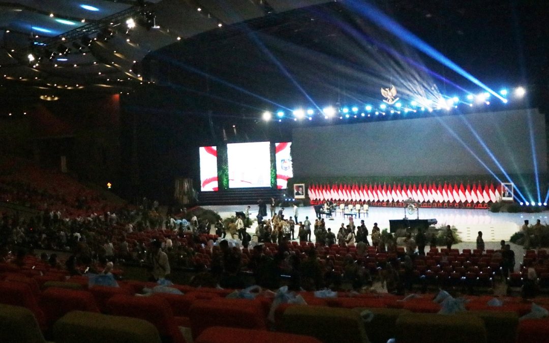 Hadiri Rakornas Penyelenggaraan Pemerintah Daerah, Pj Bupati Masrofi: Kami Siap mendukung Program Prioritas Pemerintah