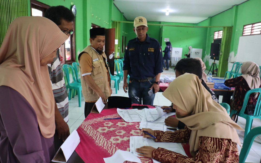 Desk Pilkada Pantau Pelaksanaan Pemungutan Suara di Sejumlah TPS