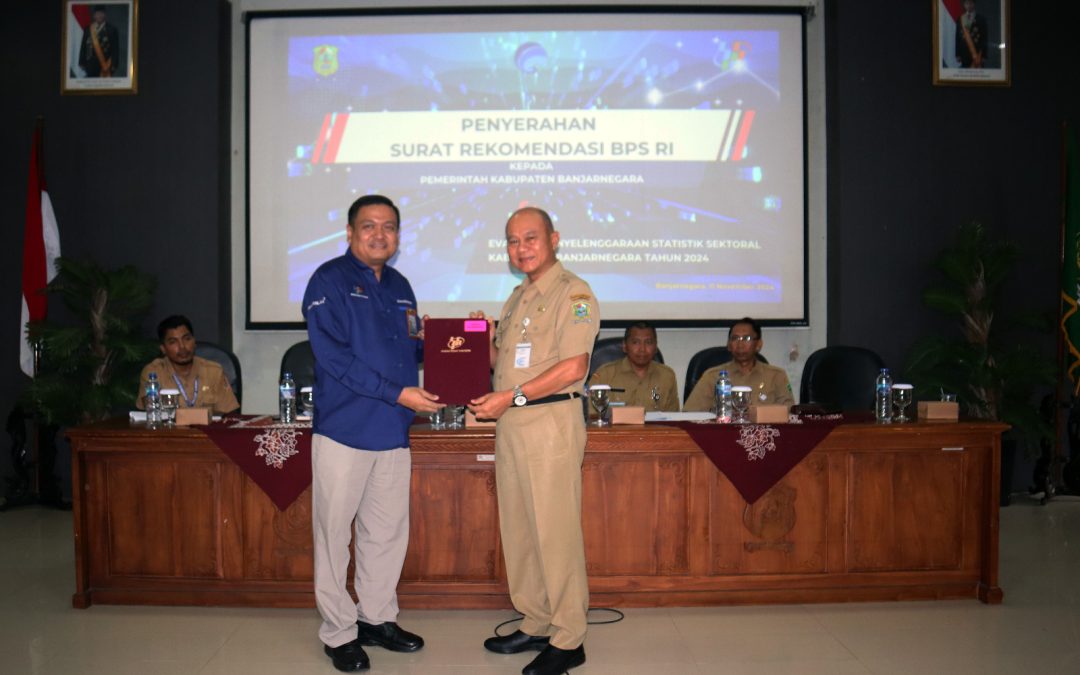 Pemkab Banjarnegara Terima Rekomendasi BPS, Sukses Raih Indeks Statistik 2,98