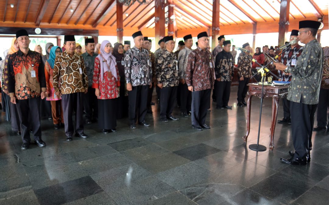 Pj Bupati Banjarnegara Kembali Lakukan Penataan, Lantik 45 Pejabat Hari Ini