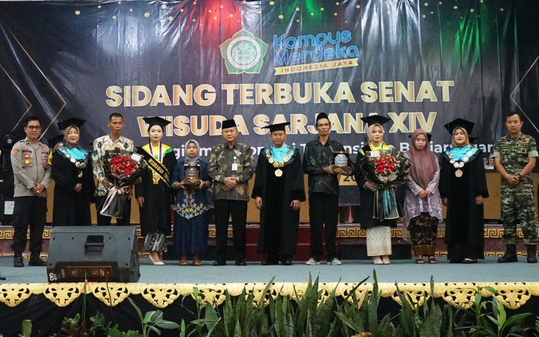 Sidang Terbuka Senat wisuda Sarjana Terbuka -14, STIE Tambara Wisuda 58 Wisudawan