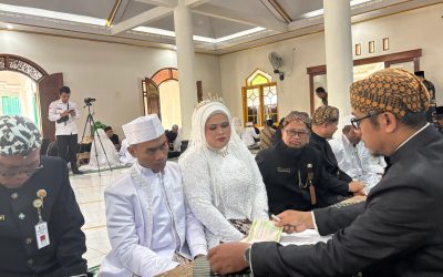 Nikah Masal Gratis di Banjarnegara Warnai Hari Amal Bhakti Ke-79 Kementrian Agama