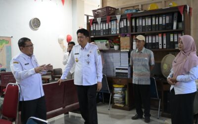 Wakil Bupati Banjarnegara Wakkhid Jumali Sambangi OPD Dispermades dan Dinsos