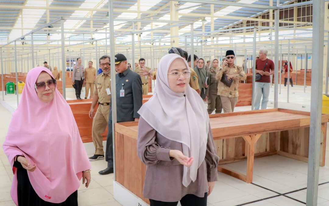 Tuntas Dibangun, Pedagang Kembali Tempati Pasar Purwareja Klampok