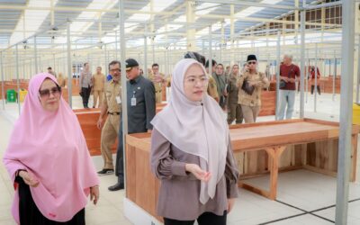 Tuntas Dibangun, Pedagang Kembali Tempati Pasar Purwareja Klampok