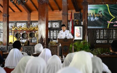 Wabup Hadiri Halal Bihalal dan Pengajian Jemaah Haji Rebo Kliwon, Himpun Infak Rp. 20 juta untuk RSI