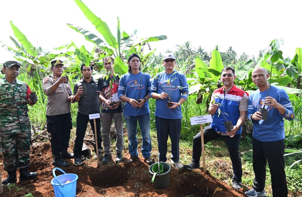 Bahagianya Warga Desa Bandingan, Banjarnegara Dapat Bantuan Sumur Bor dari Pertamina Lubricants