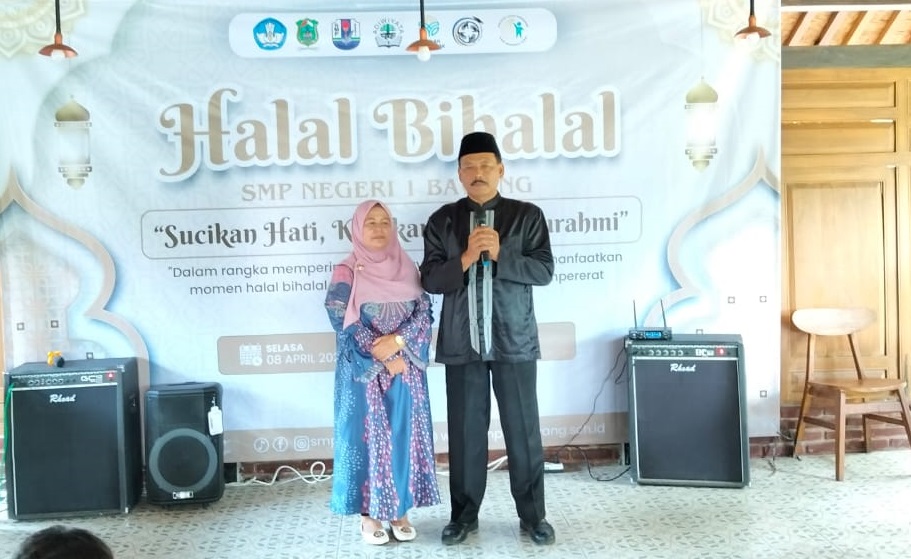 Halal Bi Halal di SMP N 1 Bawang