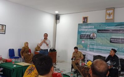Disarpus Banjarnegara Gelar Lokakarya Lokakarya Literasi Digital, AI Jadi Mitra Literasi