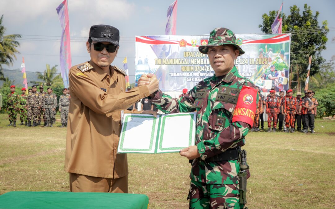 TMMD Sengkuyung Tahap II 2025 Resmi Dibuka, Siap Bangun Jembatan Penghubung Desa Kaliajir – Pucung Bedug
