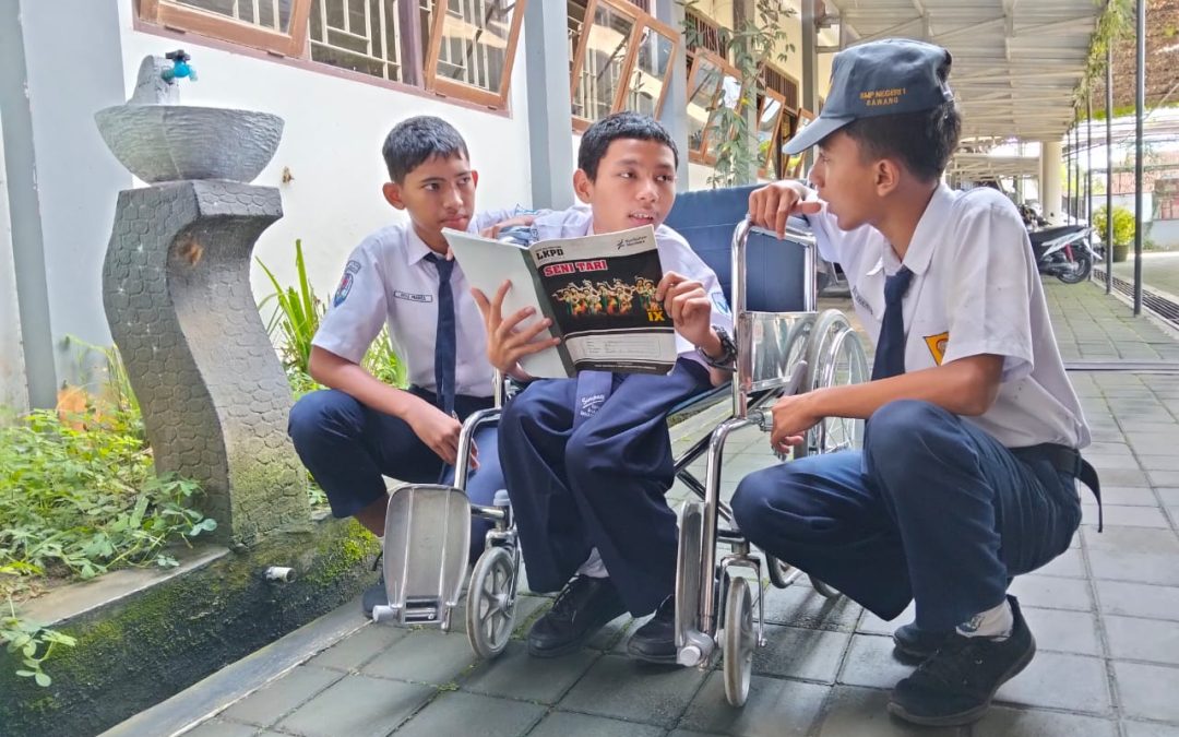 Laudza Izaaz Ghiats Pradana, Siswa Difabel yang Gigih Meraih Mimpi