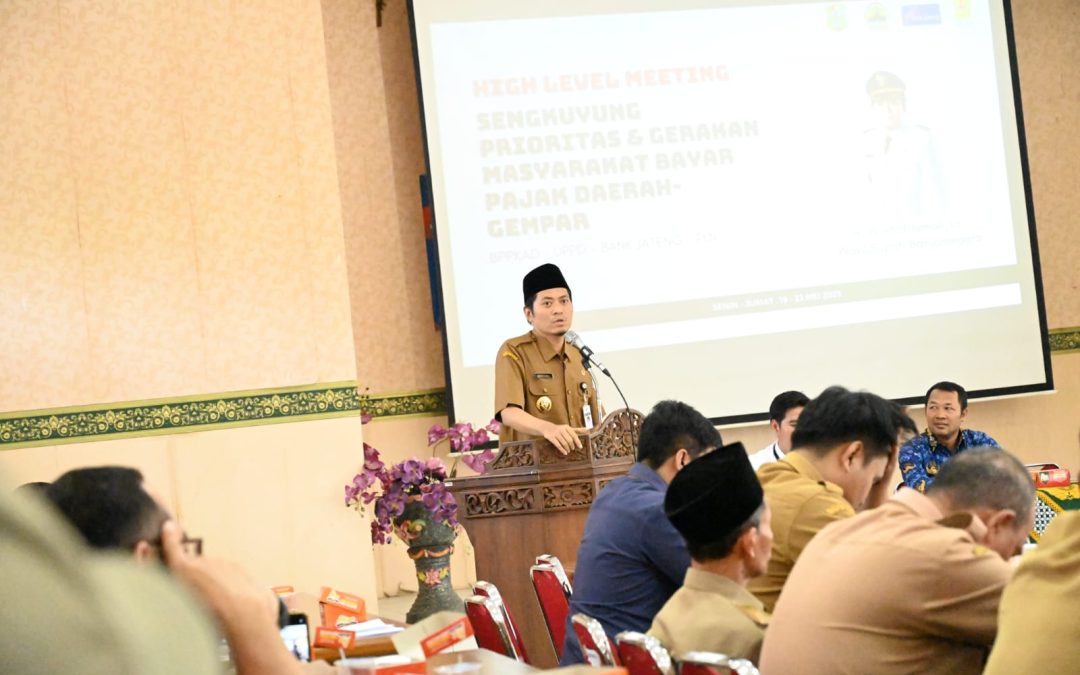 Sosialisasikan Program PKB dan Gempar PBB-P2, Wabup Wakhid Jumali Sampaikan Pembayar Pajak Patuh Akan Dapat Reward