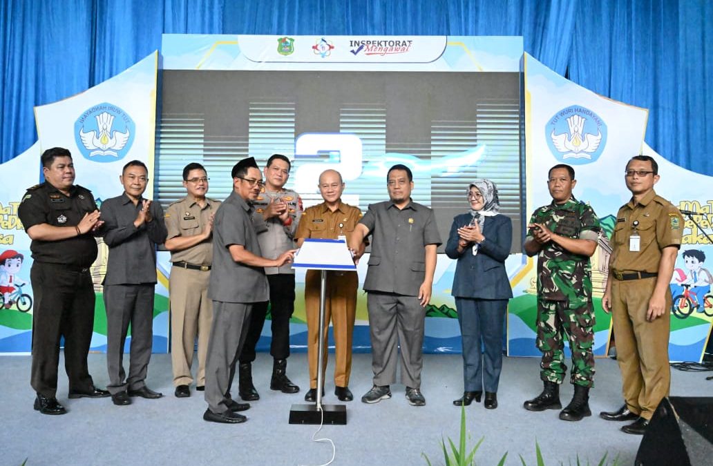 Sekda Indarto Launching Tata Kelola Sekolah Berintegritas
