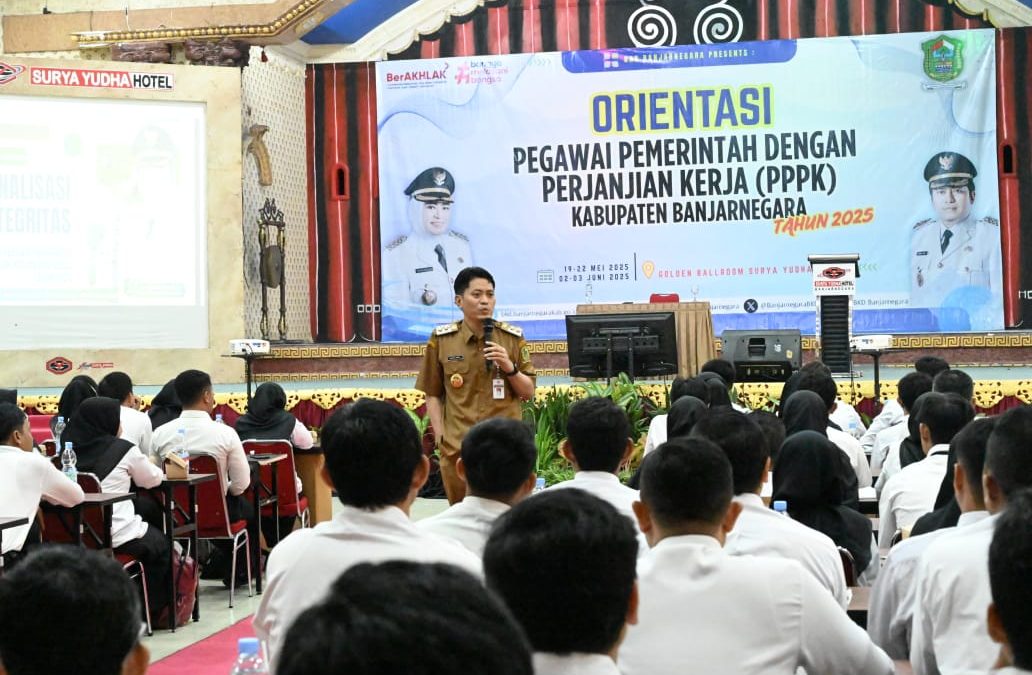 Beri Materi Orientasi, Wabup Wakhid Jumali Ajak PPPK Menginternalisasi Integritas dalam Bekerja