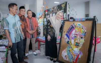 Tinjau Festival Literasi Sekolah Nirwana, Bupati Apresiasi Upaya Tumbuhkan Kecintaan Literasi pada Anak
