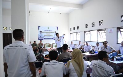 Roadshow ke Wilayah, Wabup Wakhid Jumali Tandaskan Pesan kepada Pengelola Kebijakan di Desa