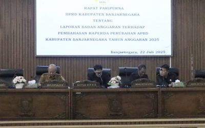 Banggar DPRD Banjarnegara Laporkan Pembahasan Raperda Perubahan Tahun Anggaran 2025