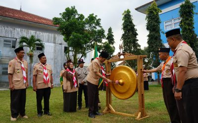 Perticab IV Pramuka Saka Bakti Husada, Sukseskan Aksi Bergizi dan Cegah Penyakit