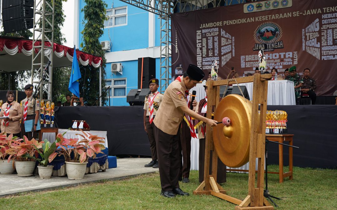 Wabup Wakhid Tutup Jambore Pendidikan Kesetaraan se-Jawa Tengah, Banjarnegara Juara Umum