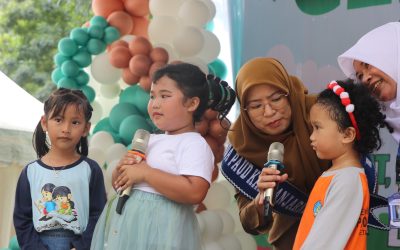 Meriah, Gebyar PAUD Dalam Rangka Hari Anak Nasional 2025