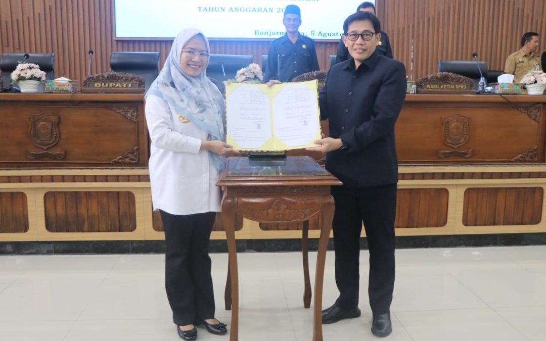 Raperda APBD Kabupaten Banjarnegara Tahun Anggaran 2025 Ditetapkan