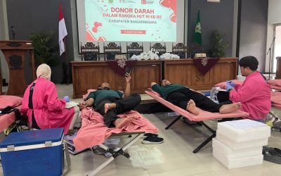 Bantu Amankan Stock Darah, Pemkab Banjarnegara Gelar Donor Darah Peringati HUT ke-80 RI