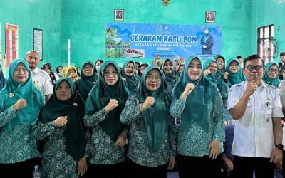PKK Dorong Ketahanan Pangan Lewat Gerakan ‘Rabu Pon’, Launchingndiraja di Desa Salamerta Mandiraja
