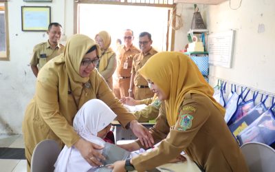 Launching Cek Kesehatan Dimulai di SD di Krandegan, Jangkau 500-an Siswa