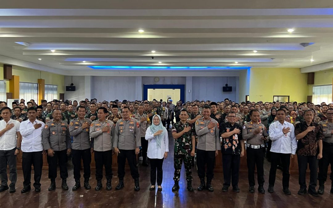 Apel Jam Pimpinan Tiga Pilar di Banjarnegara Jalin Sinergitas Demi Kamtibmas yang Kondusif