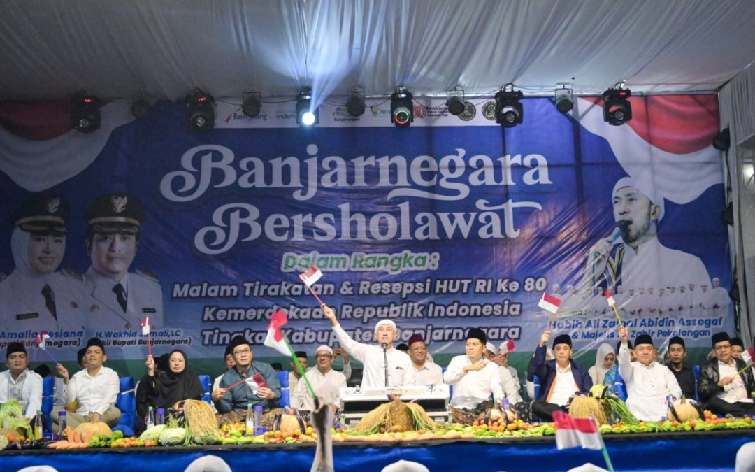 Hadirkan Habib Ali Zaenal Abidin Assegaf, Banjarnegara Bersholawat di Hadiri Ribuan Pecinta Shalawat
