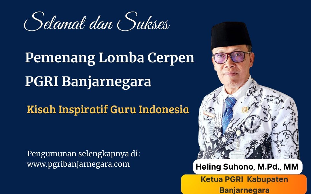 Guru SMP 2 Bawang Juarai Lomba Cerpen PGRI Banjarnegara