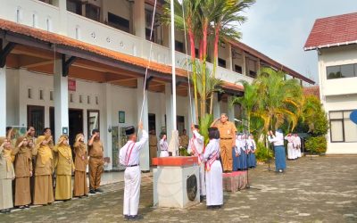 Siswa SMPN 1 Bawang Tolak Aksi Kekerasan Berunjuk Rasa
