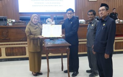 Seluruh Fraksi Menerima dan Setujui Tiga Raperda Kabupaten Banjarnegara Tahun 2025