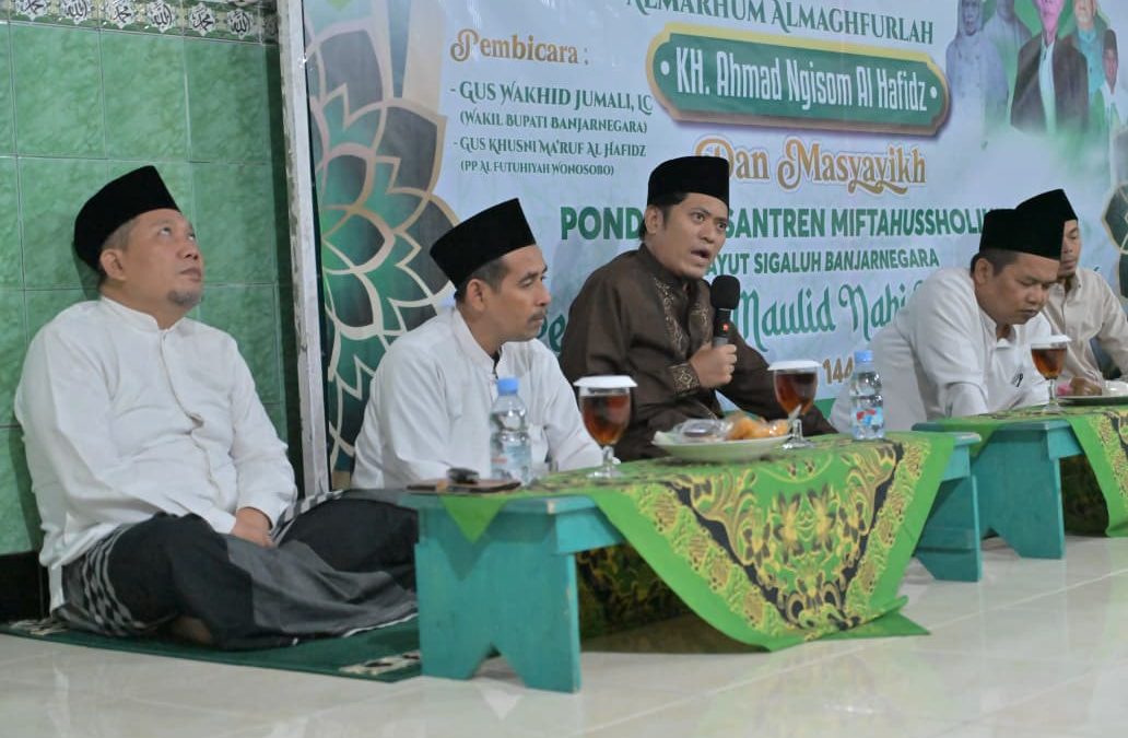 Wabup Wakhid Jumali Hadiri Haul ke-5 KH Ahmad Ngisom Al Hafidz