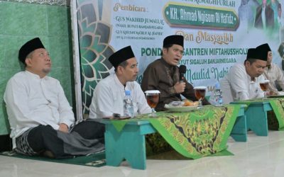 Wabup Wakhid Jumali Hadiri Haul ke-5 KH Ahmad Ngisom Al Hafidz