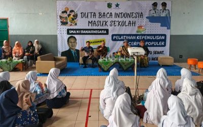 Gol A Gong Ajak Siswa Banjarnegara Gemar Membaca