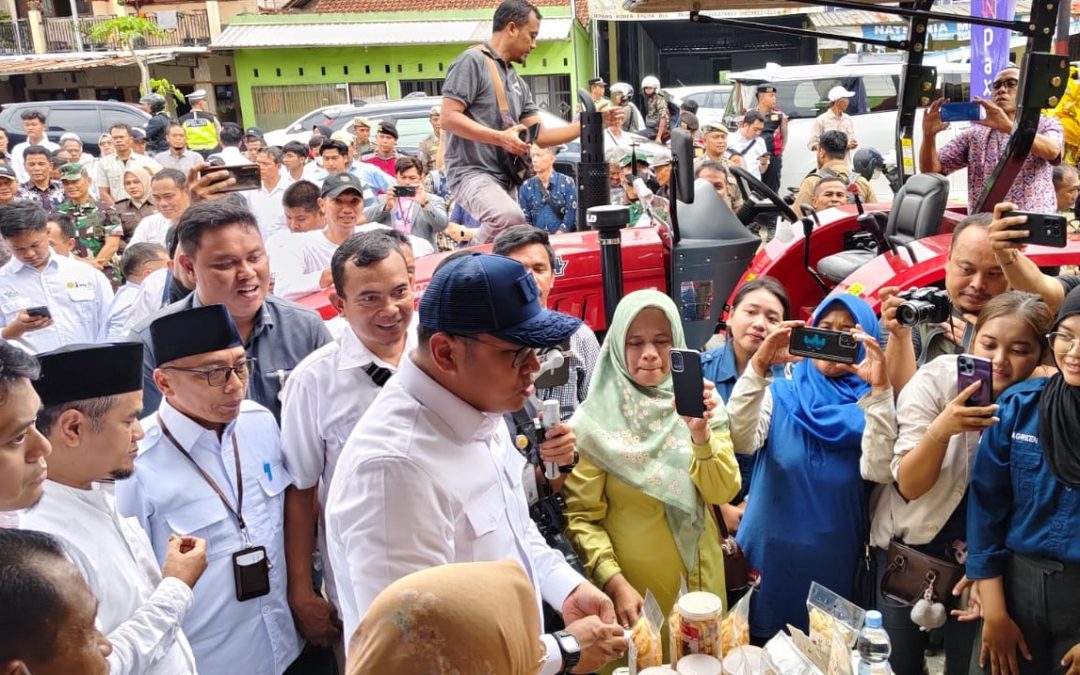 Wamentan Sudaryono Lepas Ekspor Perdana Tepung Mocaf produksi Desa Bawang ke China