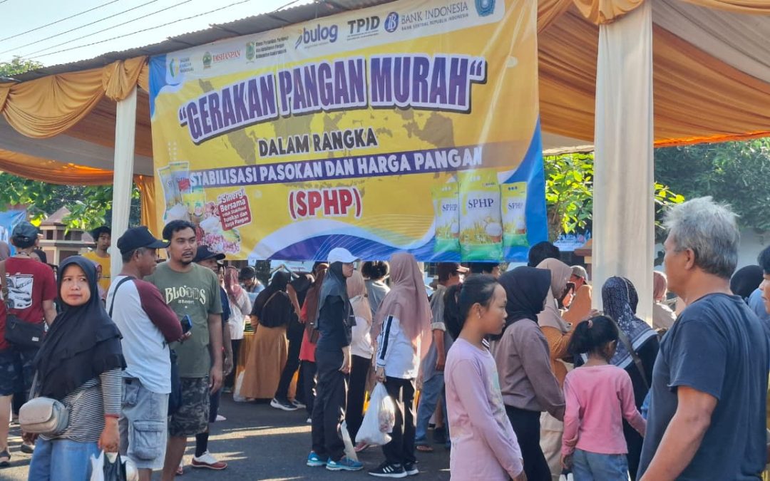 Gerakan Pangan Murah Hadir di CFD, Upaya Kendalikan Inflasi Daerah