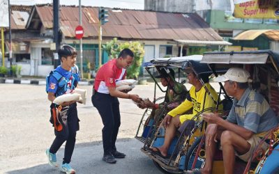 Relawan PMI Banjarnegara Blusukan Tebarkan Kebaikan