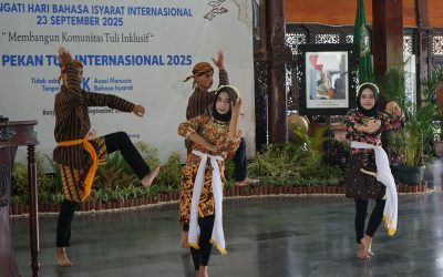 Peringatan Pekan Tuli di Banjarnegara, Gaungkan Kesetaraan Penyandang Disabilitas