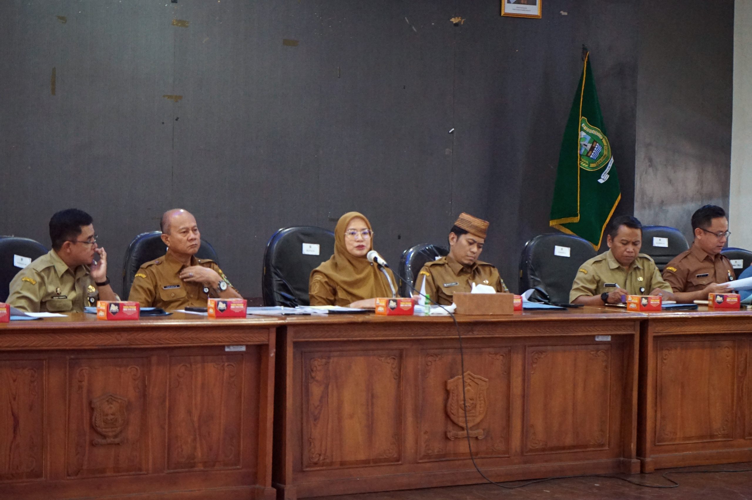 Featured image for Pimpin Rakor POK, Bupati Tekankan Penyerapan Anggaran OPD