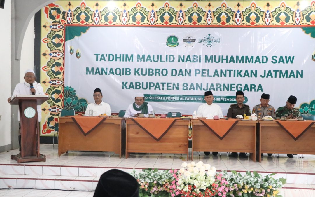Sekda Indarto Hadiri Ta’Dhim Maulid Nabi Muhammad dan Pengukuhan Idarah Syu’biyyah Jatman
