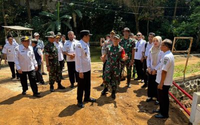 Wabup Wakhid Jumali Buka TMMD Sengkuyung Tahap IV di Desa Sidarat
