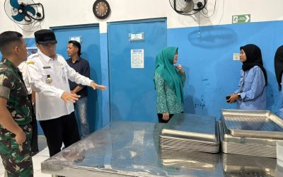 Sidak SPPG Desa Sidarata, Wabup Ingin Pastikan Program Makan Bergizi Gratis Berjalan Optimal